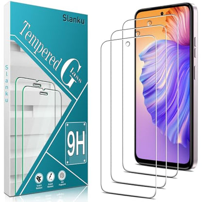 Slanku 3 Pack for Moto G Stylus 5G 2025 Screen Protector Tempered Glass