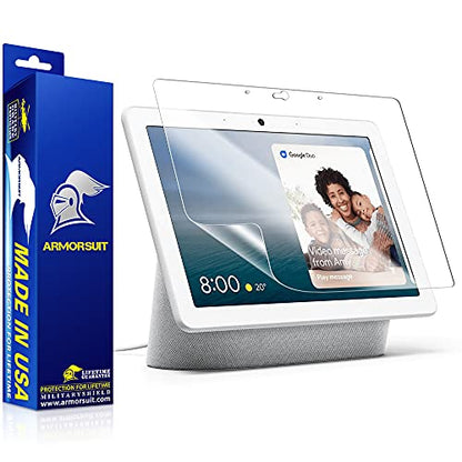 ArmorSuit 2 Pack Screen Protector for Google Nest Hub Max MilitaryShield HD Clear Film - Made in USA