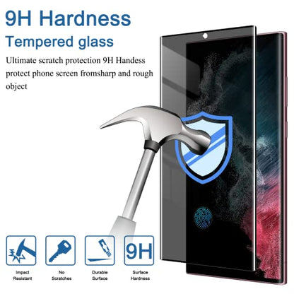 YWXTW [2 Pack] Privacy Screen Protector for Samsung Galaxy S22 Ultra 5G