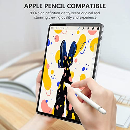 3 Pack SPARIN Screen Protector Compatible with iPad Mini 6 2021 8.3 Inch, Tempered Glass Screen Protector for iPad Mini 6th Generation, High Response