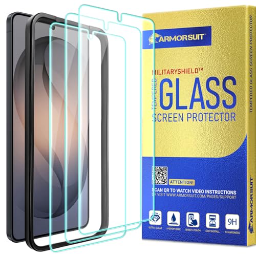 ArmorSuit 3 Pack for Samsung Galaxy S26 Ultra Screen Protector Tempered Glass (6.9-inch), Ultrasonic Fingerprint Compatible, Case Friendly, HD Clear, w/Alignment Tool - size: S26 Ultra-Glass