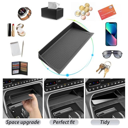 SKTU Upgrade for 2024 2025 2026 Mazda CX-90 Accessories Wireless Charging Mat for 2024 2025 2026 Mazda CX-90/2025 2026 Mazda CX-70 Center Console Non-Slip Pad 2024 2025 2026 CX-90 Console Mat - color: 2024+ CX-90/2025+ CX-70 Mat