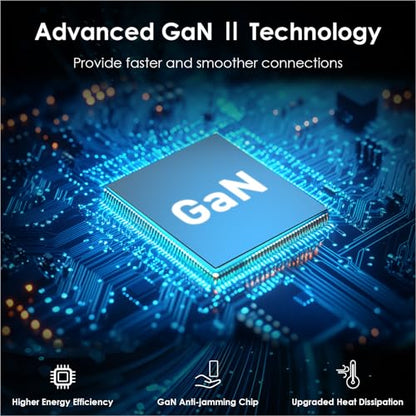 Minthouz 130W GaN II USB C Charger, 4-Port Fast Charging Block (2C+2A), PD 3.0 Power Adapter for MacBook Pro/Air, iPhone 17/16/15, iPad, Galaxy S25, Steam Deck & More