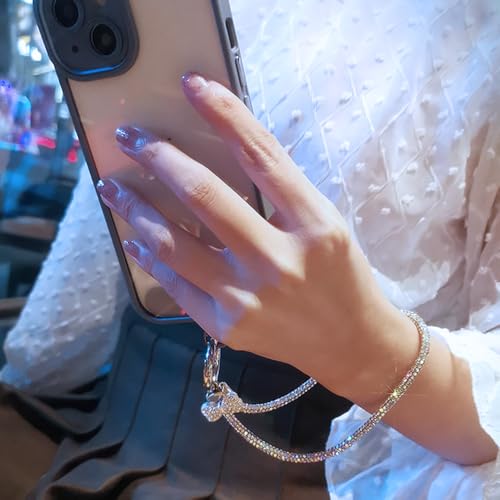 2Pcs Phone Crossbody Lanyard and Wrist Strap, Universal Cell Phone Lanyard Strap with 2Tether Tab - color: I