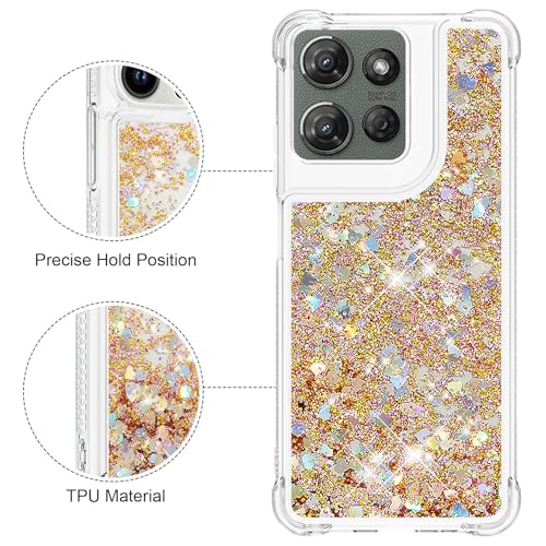 for Moto G 2025/2026 Case, Moto G Play 2026 Phone Case, Gold - color: Gold Color