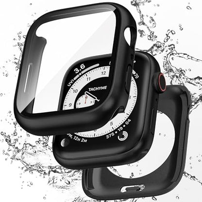 Full Protection Cover for Apple Watch SE3/SE2/SE Series 6/5/4 40mm - color: Black, size: 40mm