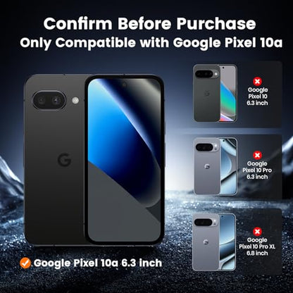 LK 2+2 Pack for Google Pixel 10a Screen Protector + Camera Lens Protector - size: Pixel 10a