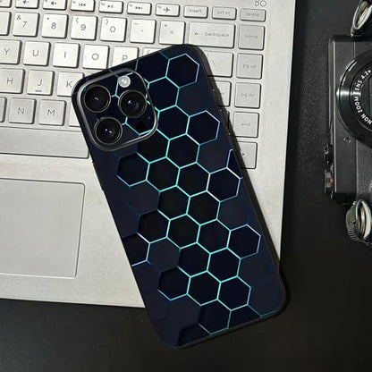 Skin Wrap Compatible with 13/14/15/16/17 Pro Max (Dark Blue, 16 Pro Max) - color: Dark Blue, size: 16 Pro Max