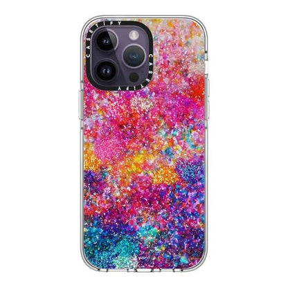 CASETiFY for iPhone 14 Pro Max Case - Impact Clear Compatible with MagSafe | Not Yellowing | 6.6 ft. 3X Military Grade Drop Protection | And We Danced Our Way Home by Ingrid Ching | Clear - color: And We Danced Our Way Home, size: Iphone 14 Pro Max (6.7")