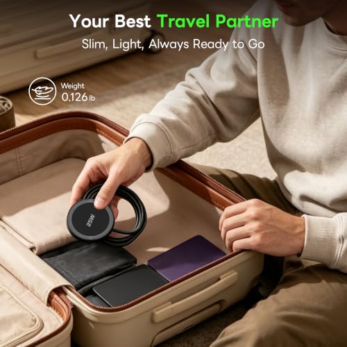 MagSafe 25W Magnetic Wireless Charger Fast Charging Pad for iPhone - color: Black
