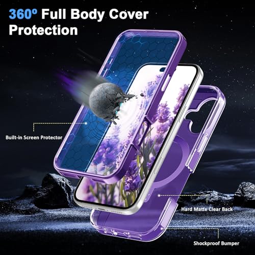 for iPhone 17 case-Purple
