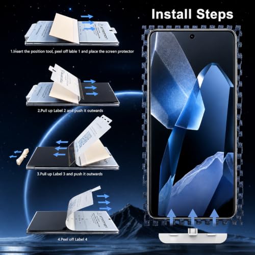 3 Pack for OnePlus 13 Screen Protector [Not Glass] - size: 6.81-inch