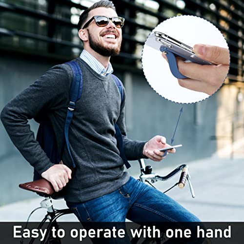 Cobee Phone Loop Finger Holder, 5pcs Cellphone Straps Universal Kickstand - color: Black, Blue, Pink, Green, Grey