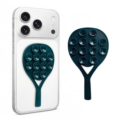 Silicone Suction Phone Mount for Padel Glass Wall, Midnight Blue - color: Midnight Blue