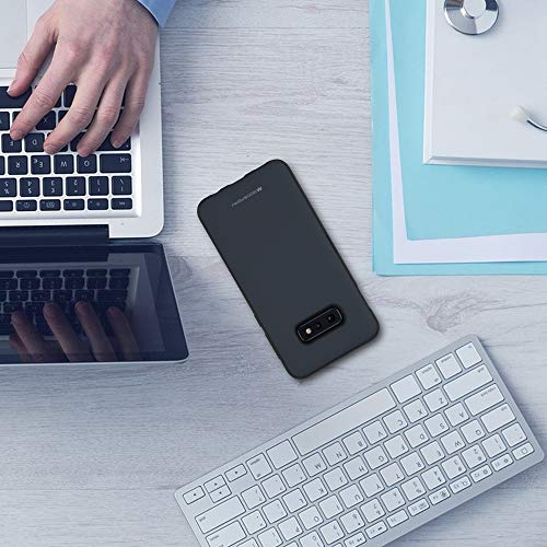 GOOSPERY Magnetic Door Bumper Compatible with Galaxy S10e, Card Holder Wallet Case Easy Magnet Auto Closing Protective Dual Layer Sturdy Phone Back Cover - Midnight Blue - color: Navy, size: Galaxy S10E