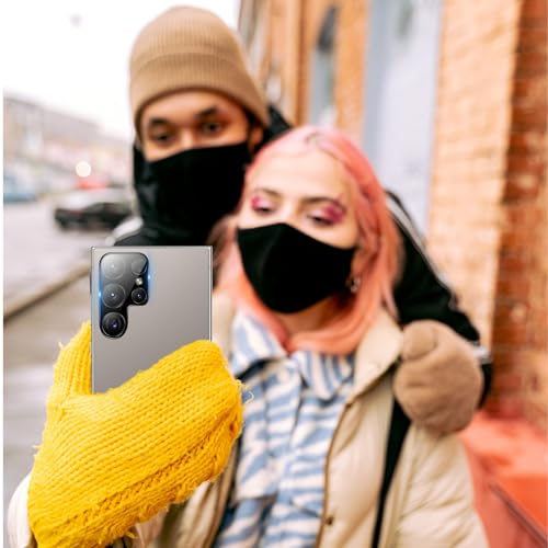 3 Pack Camera Lens Protector for Samsung Galaxy S25 Ultra, Tempered Glass Camera Protector Lens Cover, Ultra HD, 9H Hardness, Anti-Scratch, Case Friendly, Easy to Install [No Affect on Night Shots] - size: for Samsung Galaxy S25 Ultra