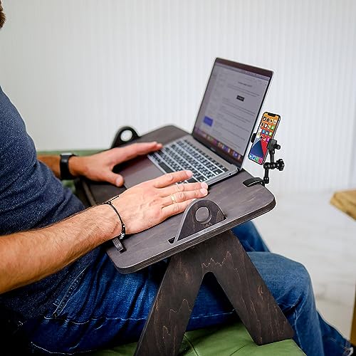 Mippko iPhone Mount for Desk/Table/Rod/Kitchen Cabinet,360°Adjustable Aluminum Alloy Phone Stand,Clip Holder Compatible with 3.5~7.5" iPhone/Nexus/HTC/Huawei/Smartphone - style: iPhone Mount