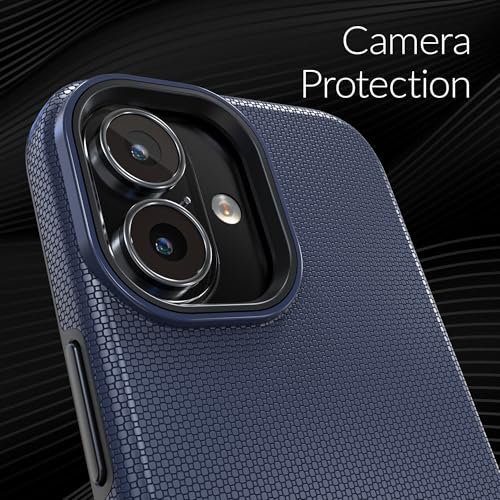 Crave Dual Guard Compatible with iPhone 16 Case, Compatible with MagSafe Shockproof Protection Dual Layer Case for Apple iPhone 16 (6.1") - Navy - color: Navy
