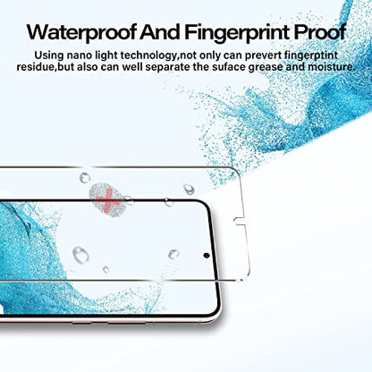 BIGFACE Galaxy S22 Plus Tempered Glass Screen Protector, 2 Pack, Anti-Scratch, Ultrasonic Fingerprint Unlock, Case Friendly, 9H Hardness - size: Galaxy S22 Plus(6.6")
