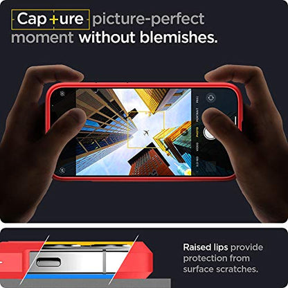 Spigen for iPhone 12 Pro Max Case, Ultra Hybrid [No Magnet Ring][Anti-Yellowing] - Red - color: Red, size: iPhone 12 Pro Max