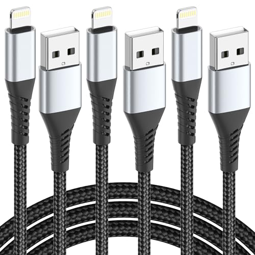3FT Lightning Cable, 3 Pack iPhone Charger Cord Fast Charging for iPhone 14 - size: 3 Feet