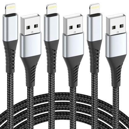 3FT Lightning Cable, 3 Pack iPhone Charger Cord Fast Charging for iPhone 14 - size: 3 Feet