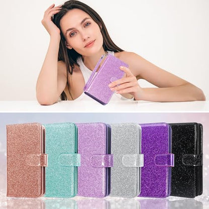 Varikke Wallet Case for iPhone 13 Pro Max Compatible with Magsafe, L-Purple - color: (Compatible with MagSafe) Light Purple, size: iPhone 13 Pro Max 6.7"