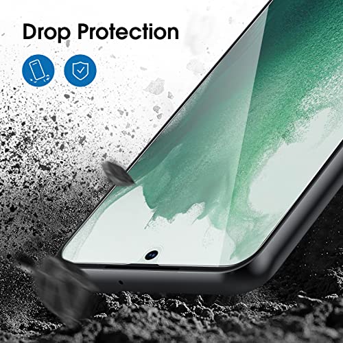 amFilm OneTouch for Samsung Galaxy S22 Screen Protector Tempered Glass - size: S22-6.1"