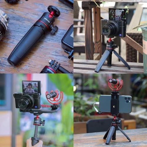 ULANZI MT-08 Mini Extension Pole Tripod for Phone Camera - color: Black