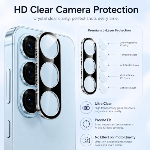3Pack Lens Protector for Samsung Galaxy S26 Plus/S26+