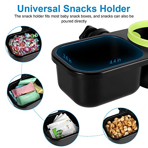 Accmor Stroller Cup Holder, Drinks Holder Bike Walker Wheelchair - color: Tray-Green