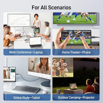 Acer USB C to HDMI Cable for Home Office 3.3FT (4K@60Hz) for Laptop