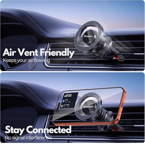 Magnetic Car Phone Mount Air Vent Phone Holder