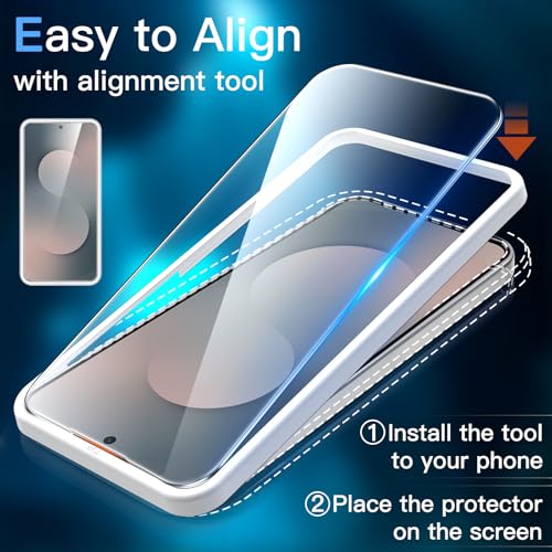 JETech Screen Protector for Samsung Galaxy S25 FE, 3-Pack - size: Galaxy S25 FE