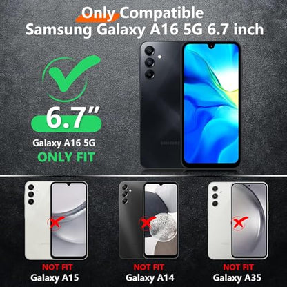 Battery Case for Galaxy A16/A17, 10000mAh High Capacity Portable Charger Case, Rechargeable Smart Battery Pack Compatible with Galaxy A16 A17 6.7 inch Charging, Support Wireless & Carplay - Black - size: Galaxy A16