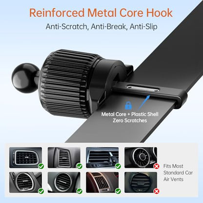 Air Vent Phone Mount for Car, Magnetic for MagSafe & Dashboard