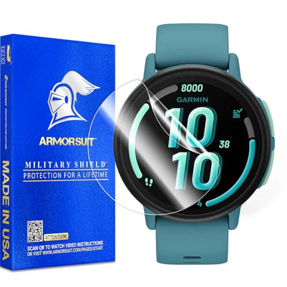 ArmorSuit 6 Pack for Garmin Bounce 2 Screen Protector MilitaryShield HD Clear TPU Film - Made in USA - size: Bounce 2