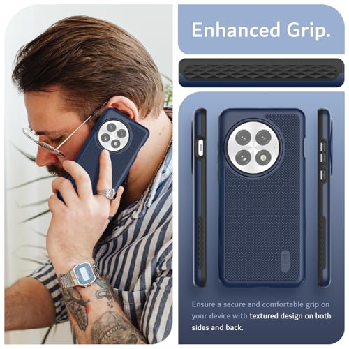 TUDIA MergeGrip for OnePlus 13 Case 5G (2025) - [Military Grade Drop Tested] Dual Layer Shockproof Slim Heavy Duty Tough Cover Phone Cases - Indigo Blue - color: Indigo Blue, size: Basic