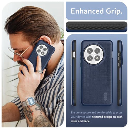 TUDIA MergeGrip for OnePlus 13 Case 5G (2025) - [Military Grade Drop Tested] Dual Layer Shockproof Slim Heavy Duty Tough Cover Phone Cases - Indigo Blue - color: Indigo Blue, size: Basic