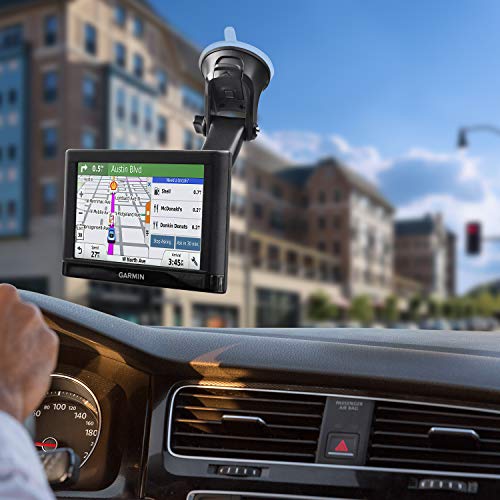 1Zero 2 Pack GPS Suction Cup Car Mount for Garmin [Quick Extension Arm] - color: 2-Pack