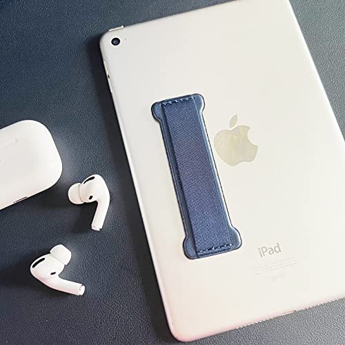 Hand Holder Strap for ipad, Tablet Hand Holder Strap, Universal Handle Grip for iPad Kindle, Mini Tablets and Cases (Blue) - color: Blue