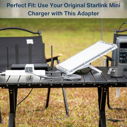 DC to DC Power Adapter Cable for Starlink Mini - style: DC Male to DC Female
