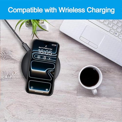 Battery Case for iPhone 17 Pro Max, Upgraded 12000mAh Pack Rechargeable Charger Case with Wireless Charging Compatible for iPhone 17 Pro Max (6.9 inch) External Battery Charging Cover (Black) - size: iPhone 17 Pro Max-Black