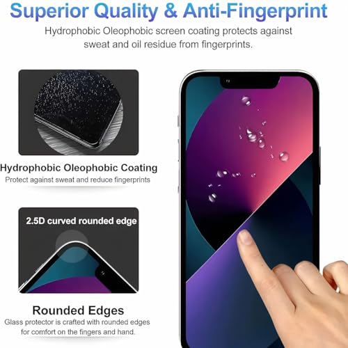 5 Pack Privacy Screen Protector for iPhone 11 Pro Max, XS Max Tempered Glass Film, Anti-Spy, Full Coverage, Case Friendly