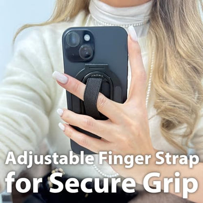 Cyberguys MagSafe Phone Grip, 360° Rotating & Magnetic