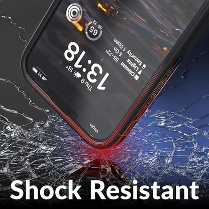 Crave for iPhone 17e Case and iPhone 16e Case, Shockproof Protection Dual Layer Case for iPhone 17e, iPhone 16e (6.1 inch) - Black - color: Black