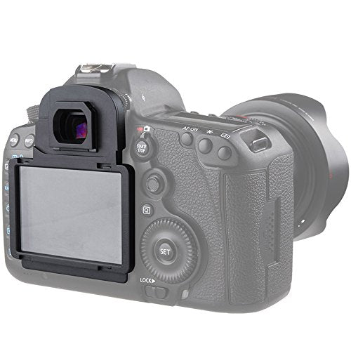 Screen Protector Compatible with Canon 5D Mark III IV with Clip-On Frame - Shatterproof Snap Installation, No Adhesive or Bubbles, Anti-Scratch Edge Protection - size: Screen Protector for Canon 5DS 5D Mark III IV