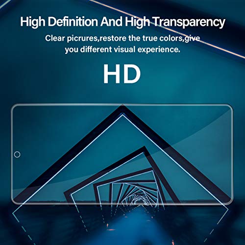 BIGFACE Galaxy S20 FE Tempered Glass Screen Protector + Camera Lens Protectors, 2 Pack, Anti-Bubble 3D Curved Accuracy Film - size: Galaxy s20 FE(6.5")
