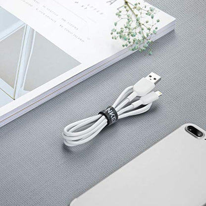Anker Powerline II Lightning Cable, MFi-Certified (3 ft, White) - color: White, size: 3 ft