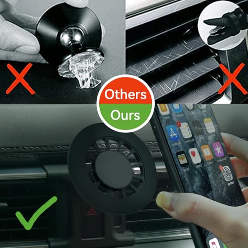 Fits Magsafe Phone Mount for Mazda CX-5 2017-2026 CX5 Magnetic Phone Holder - color: Magsafe